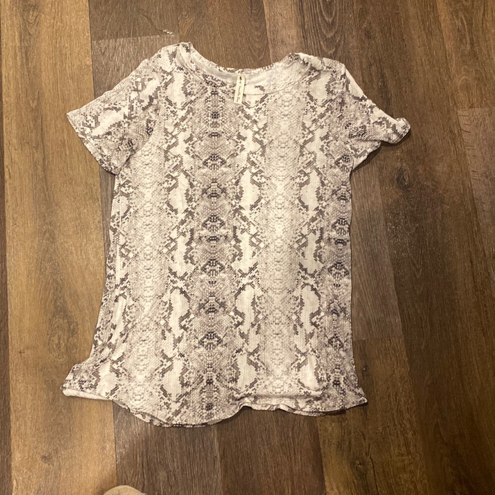 Snakeskin shirt